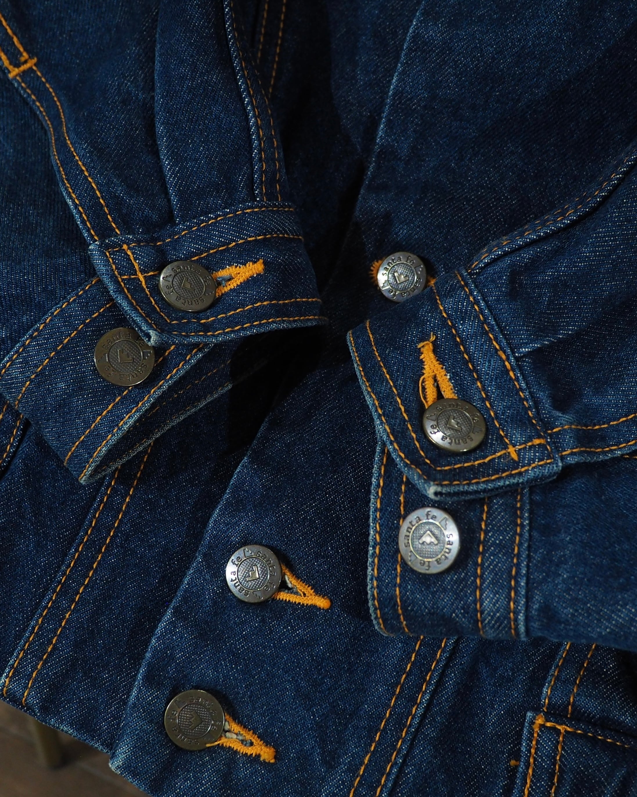 1980 ‐ 90s " Special ‐ Santa fe " Pop Art Embroidery Vintage Denim Jacket