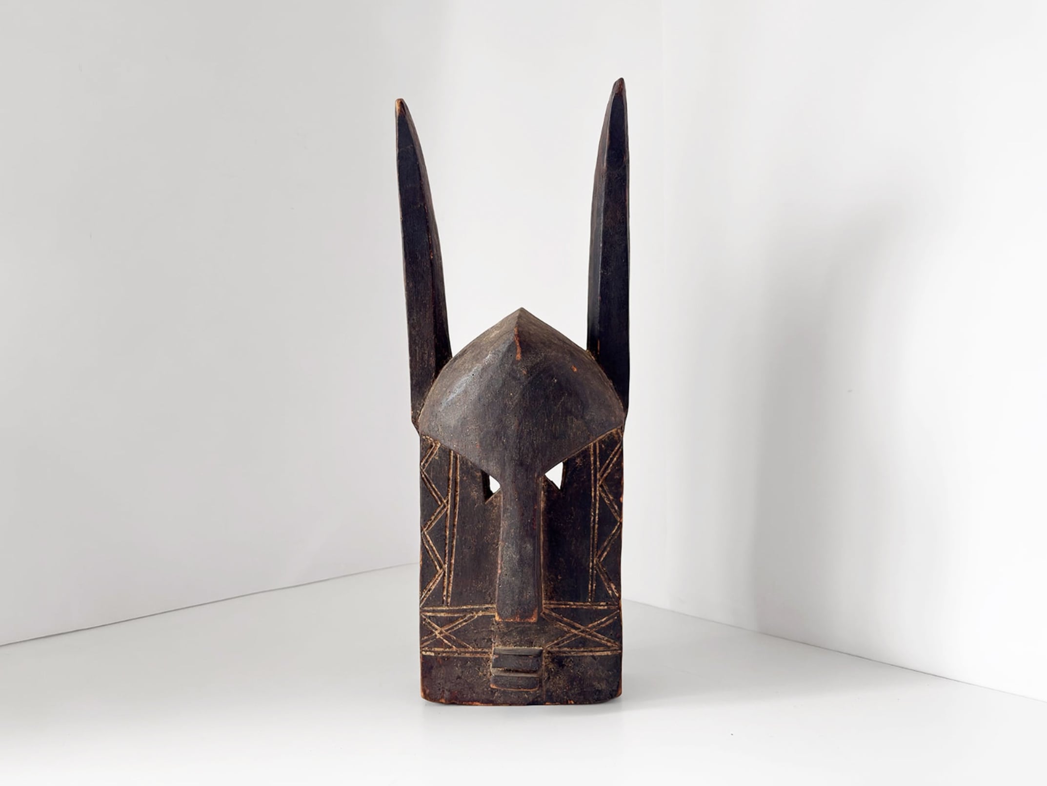 マリ共和国 ドゴン族 木彫 小物入れ｜アフリカ オブジェ｜Dogon Wooden