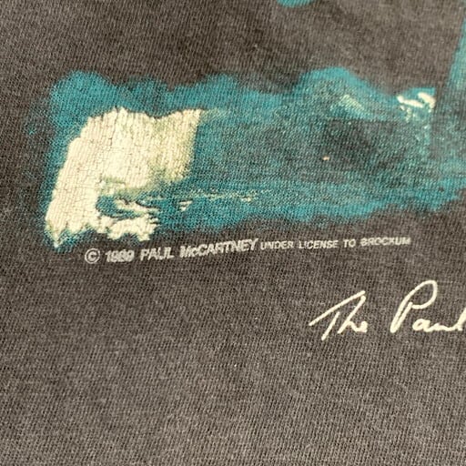80's 90's Paul McCartney ポールマッカートニー WORLD TOUR 1989-1990