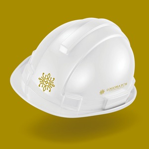 洗練されたレリーフのロゴ