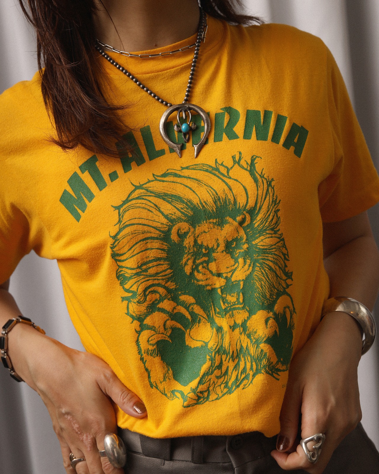 1980's Lion / Printed T-Shirt