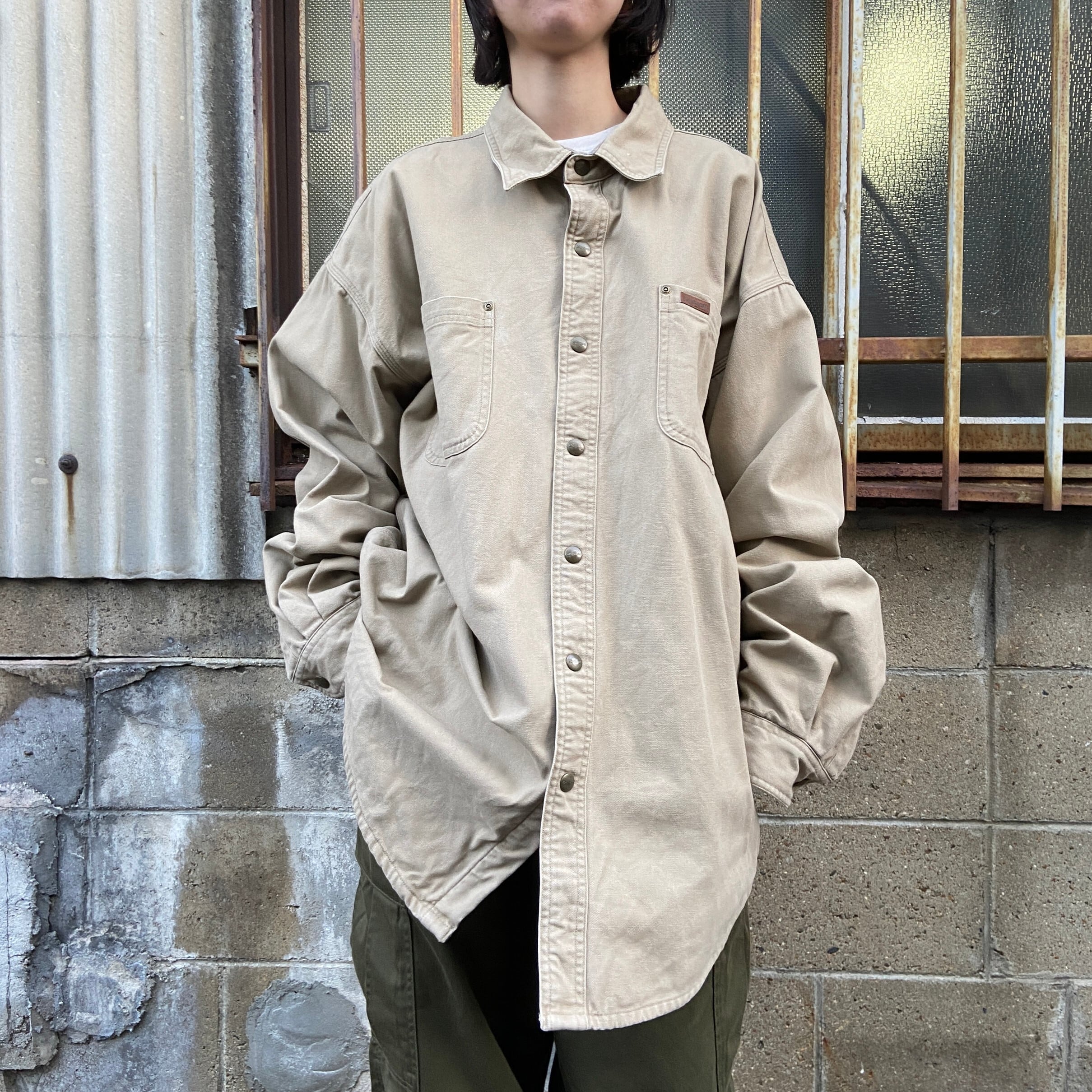 Carhartt カーハート ダックキャンバス ワークシャツジャケット 