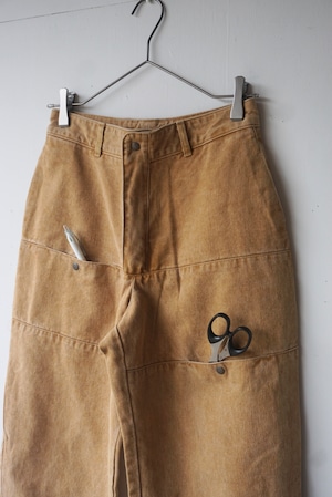 【monoya】cotton tapered pants