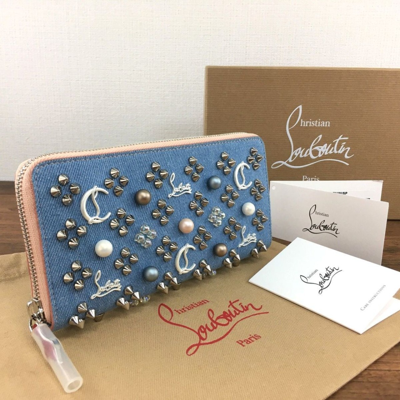 未使用品 Christian Louboutin 長財布 箱付き 95 | s2company｜長財布