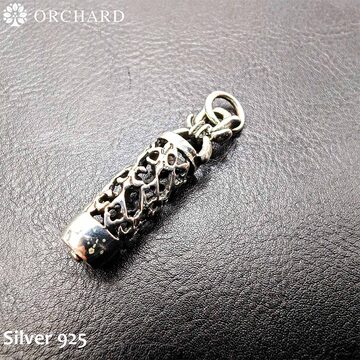スターリングシルバー925 ダガー ダブルシールドペンダント メンズ 