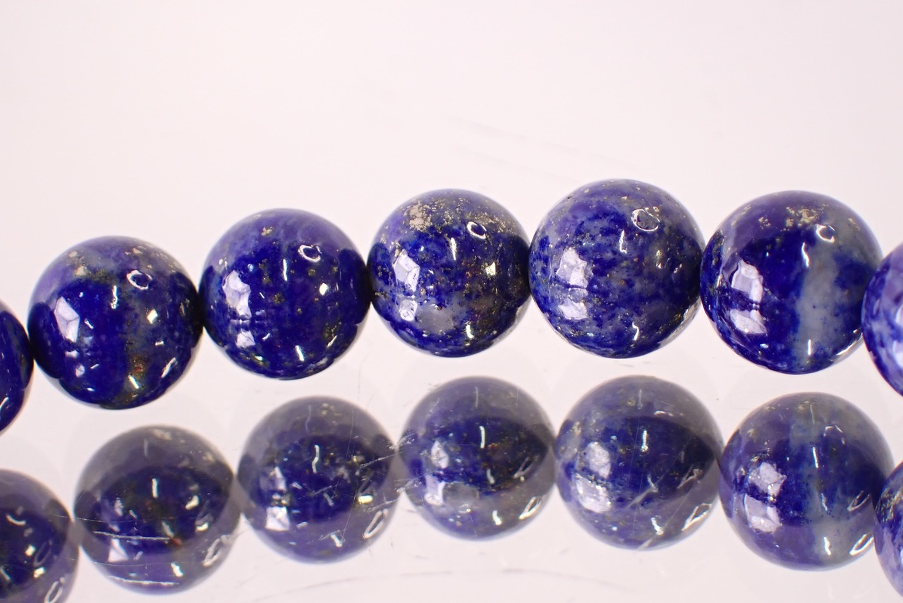 ラピスラズリブレスレット　 [D3-192]