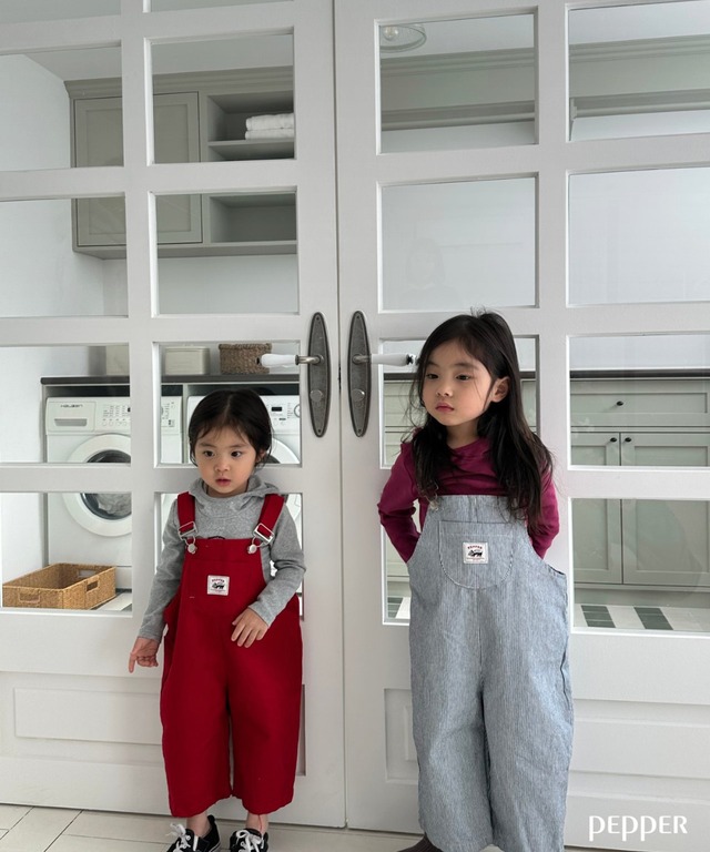 《送料無料》予約:チェリーサスペンダーパンツ【pepper】