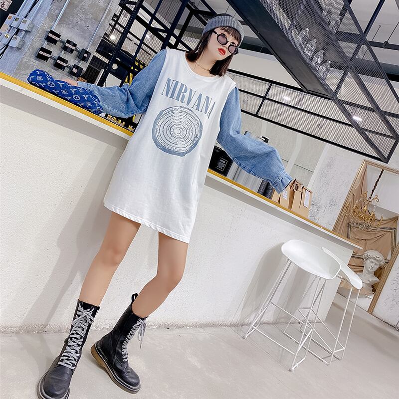 ドレス スリムスカート 大きめサイズ ステッチ ミックスインファッション7121028101