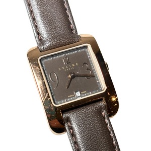 CELINE square case quartz watch