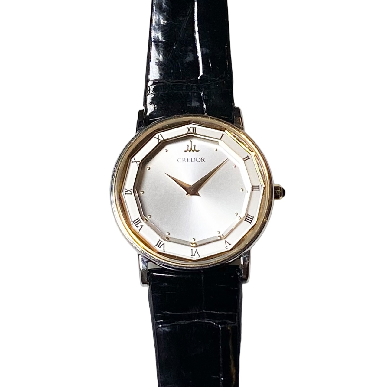 CREDOR dodecagonal dial quartz watch “2F70-0300”