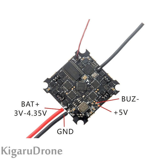 【Mobula6純正FC V2 ファーム4.4.3】 Happymodel  CrazybeeF4FS lite V3.1 ESC/VTX/レシーバー内蔵フライトコントローラー