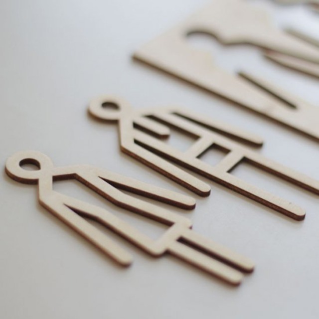 トイレサイン『 toilet sign / トイレサイン』　＜スキマ：Sukima.＞