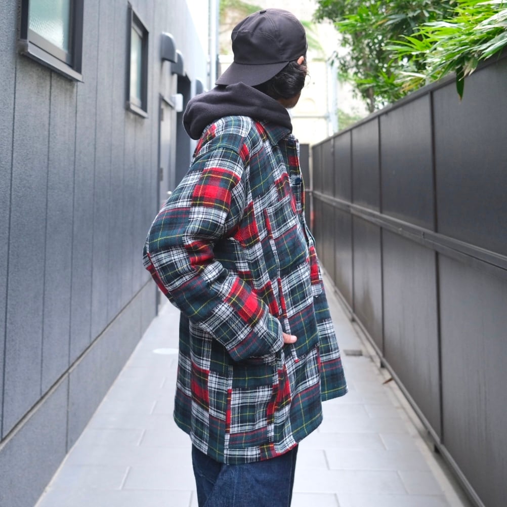 SASSAFRAS ササフラス GARDENER HALF Sassafras（ササフラス）Gardener Open Half グレー（ヘリンボン