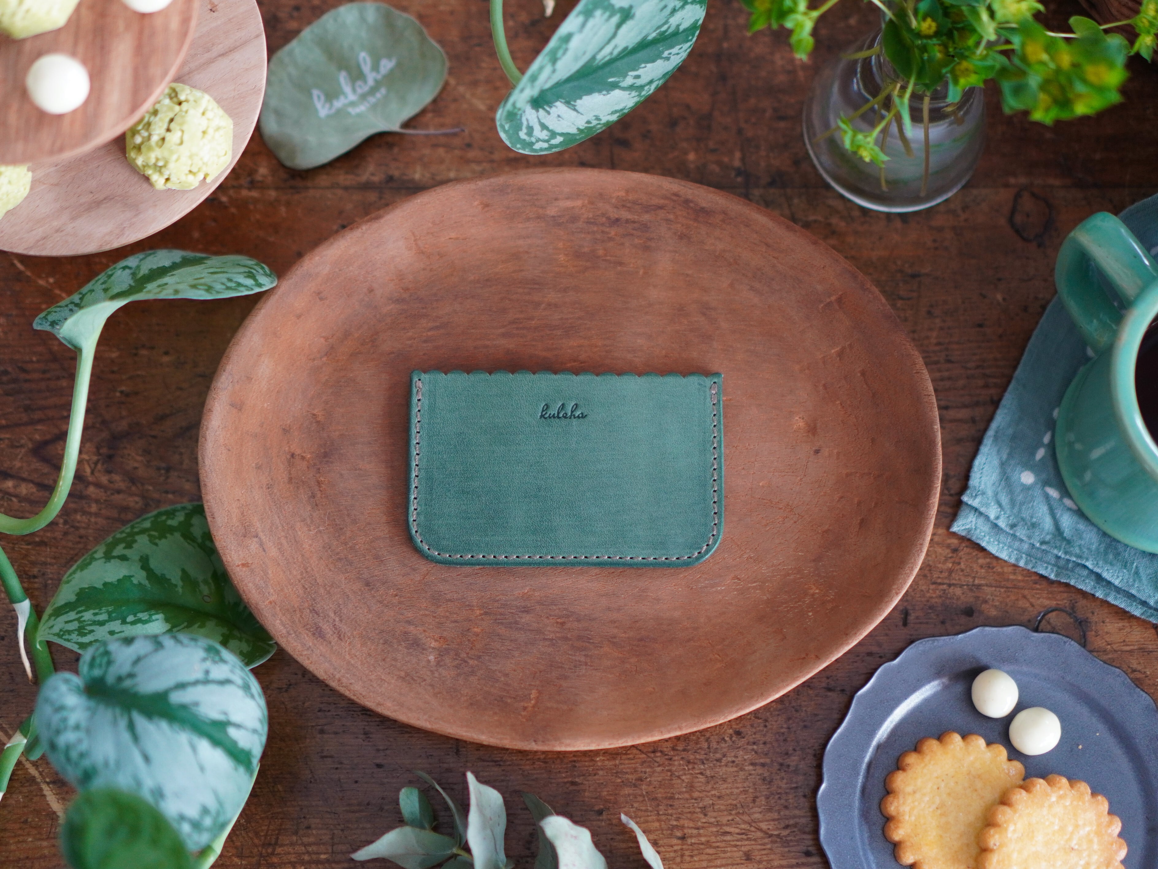 【Macaron Green】ビスケットケース S