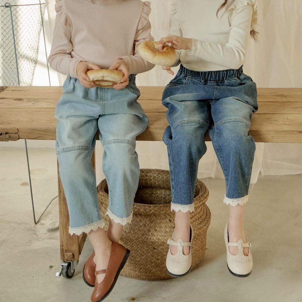 «sold out»«puella flo» アンジュデニムパンツ 2colors
