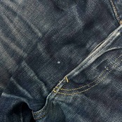 G-STAR RAW ジースターロウ 3301 ヒゲ ハチノス ボタンフライ デニム パンツ W90/インディゴ メンズ