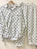 Vintage 2 Piece Pajama Set