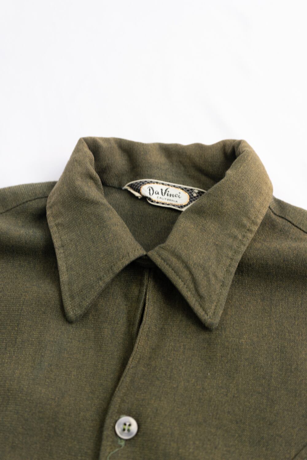60's Vintage】Da Vinci Rayon Shirt メンズM | Hoarders Used ...