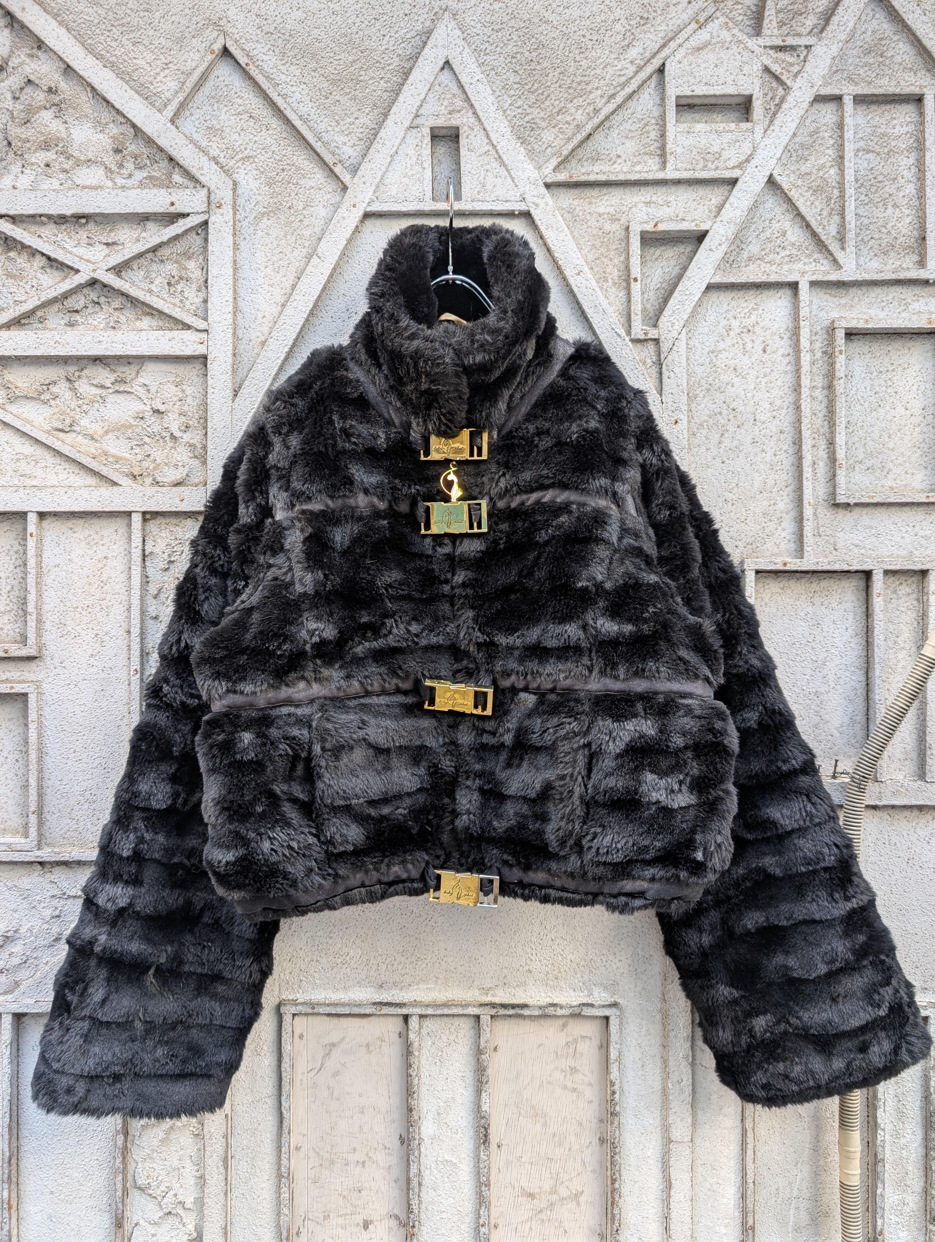 "BABY PHAT" fake fur jacket