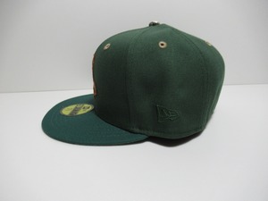 NEW ERA 59fifty Boston Red Sox　ボストン・レッドソックス　Pine Green×Emerald Green