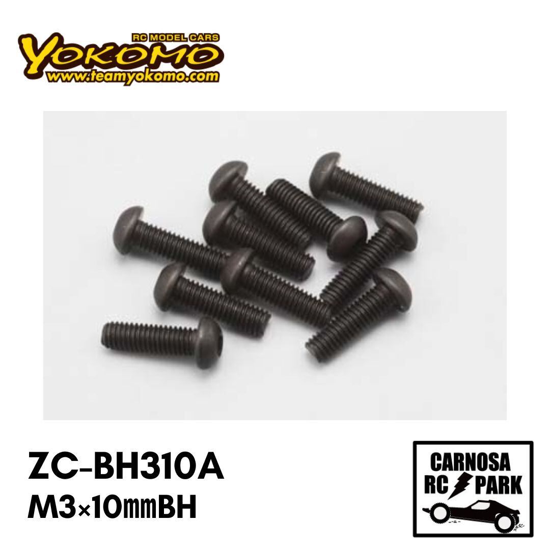 YOKOMO ヨコモ】M3x10mm ボタンヘッド ソケットスクリュー 10本入［ZC