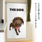【受注生産】のれん THE DOG ラブラドールレトリバー 幅85×丈150cm　96012/96013/96014/96015