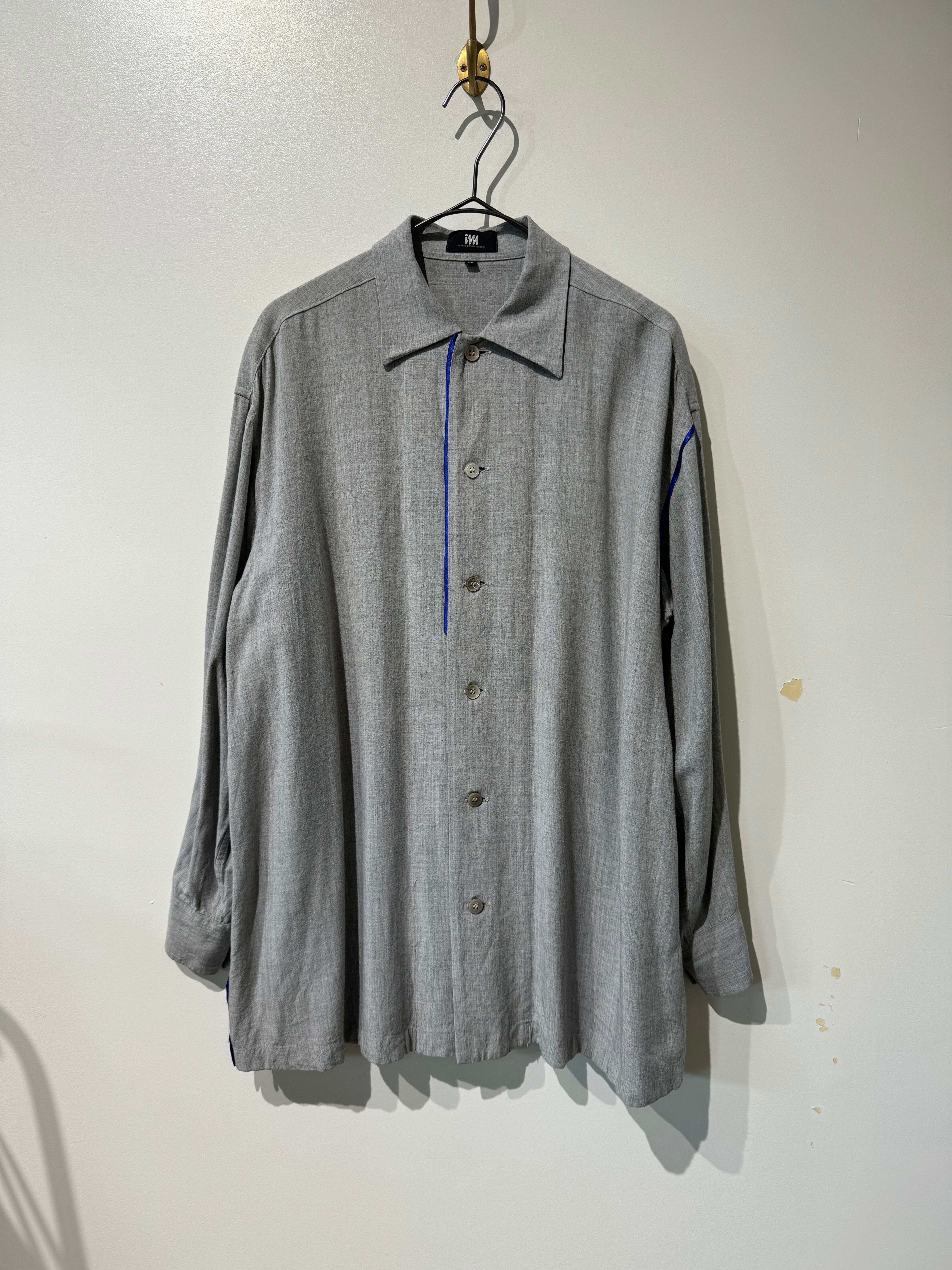 (SH931)MIYAKE DESIGN STUDIO rayon long sleeve shirt