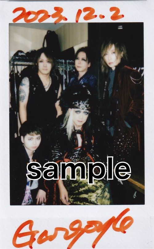 2023.12.02『RAISE HELL』チェキ