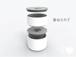 Swanz 磁器製 KOKORO フードジャー Mサイズ 850ml お弁当箱