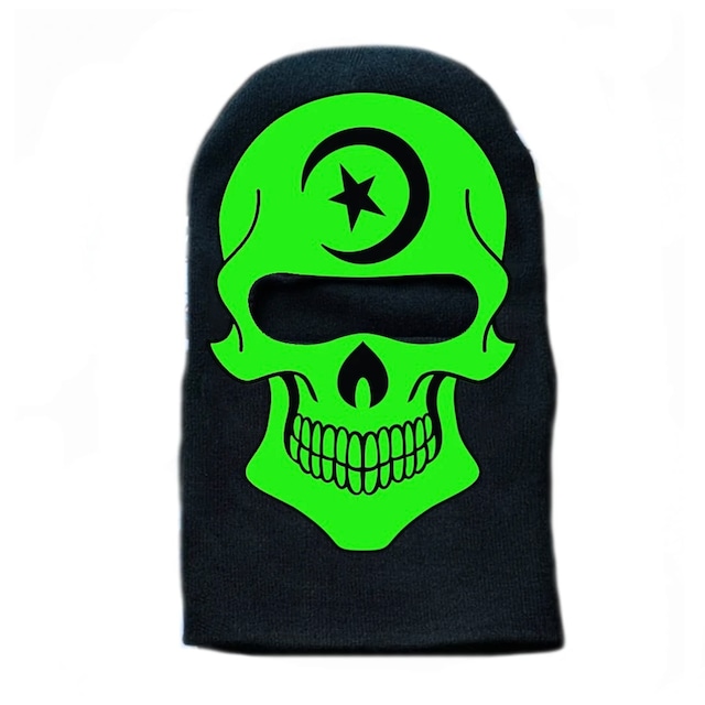 【ECOSYS】Green Devil Ski Mask