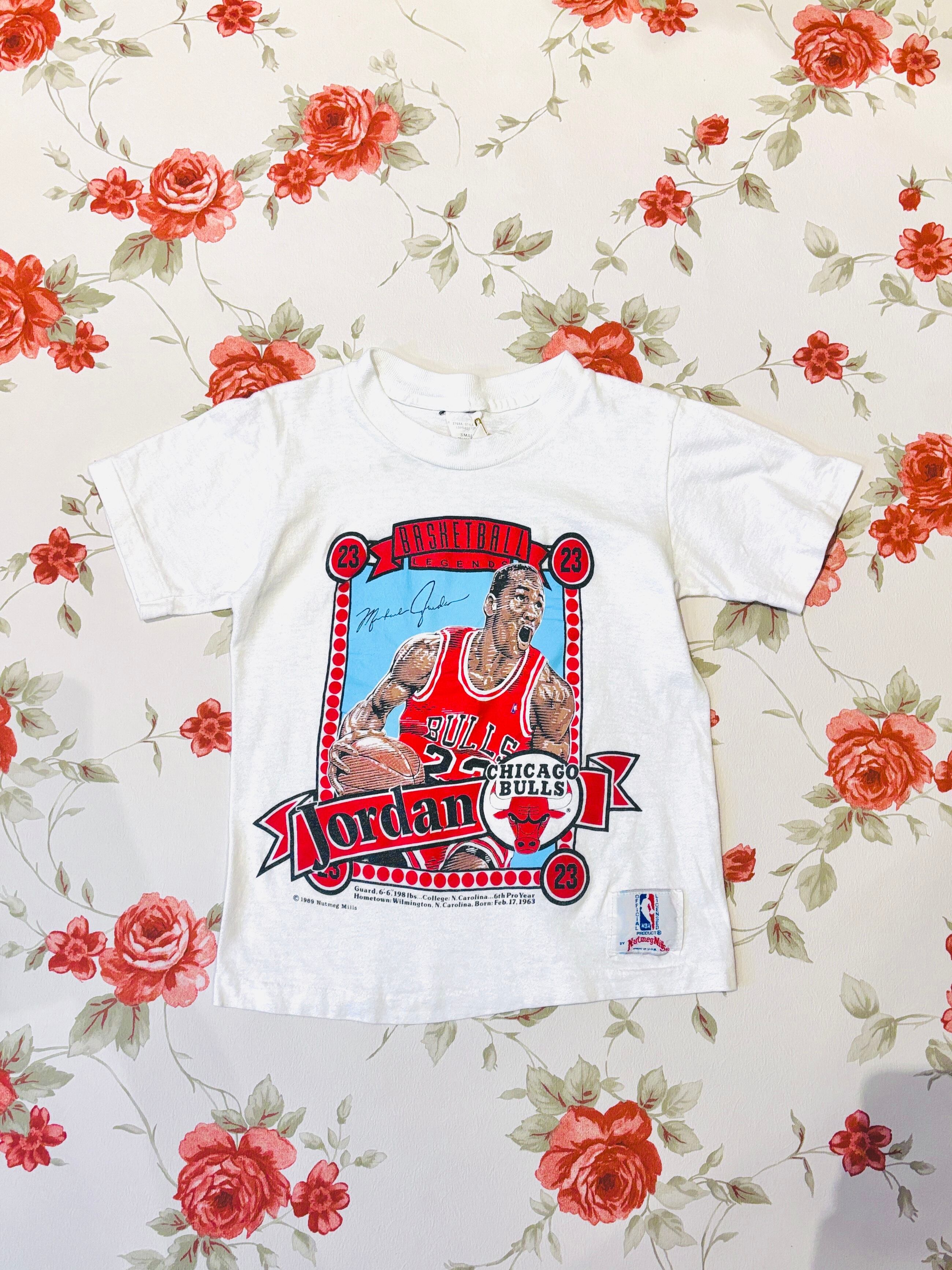【kids vintage】 JORDAN T-sh. about 6-7y