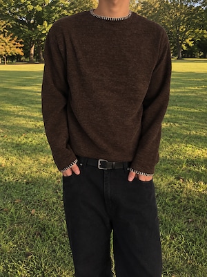 Coal Stitch Long Sleeve Knit Tee (3color)
