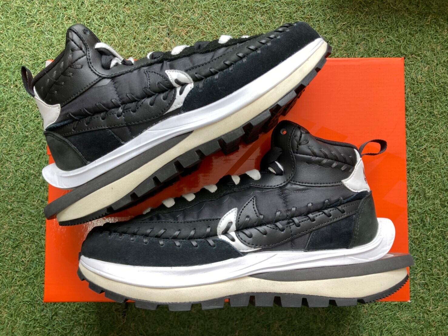 NIKE × sacai × JEAN PAUL GAULTIER VAPOR WAFFLE MIX BLACK DH9186 