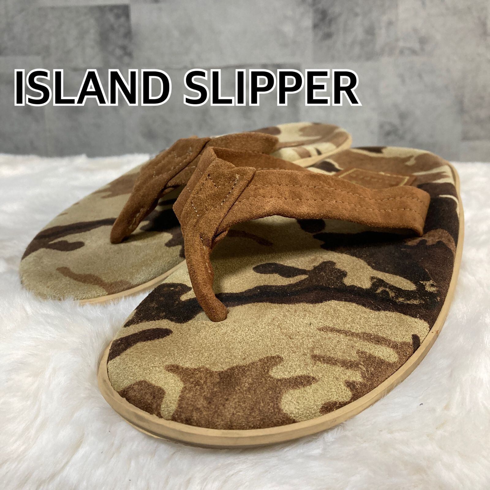 HAWAII製 ISLAND SLIPPER アイランド スリッパ ホーウィン社製 クロム