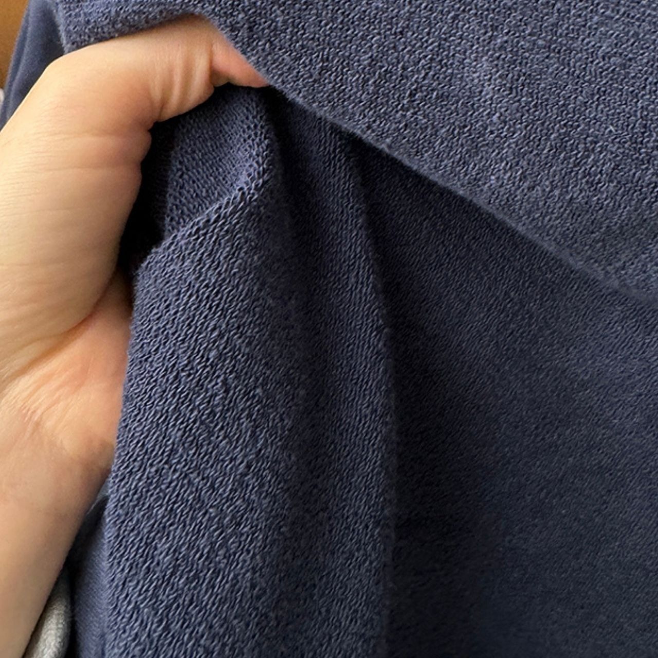 ダーティー加工ネイビースポーツスウェット　1113