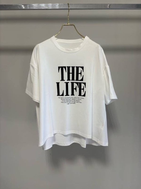 【3月頃入荷次第お届けのご予約】 MARGAUX VINTAGE/マルゴーヴィンテージ THE LIFE TEE MG CT - 27035 - S