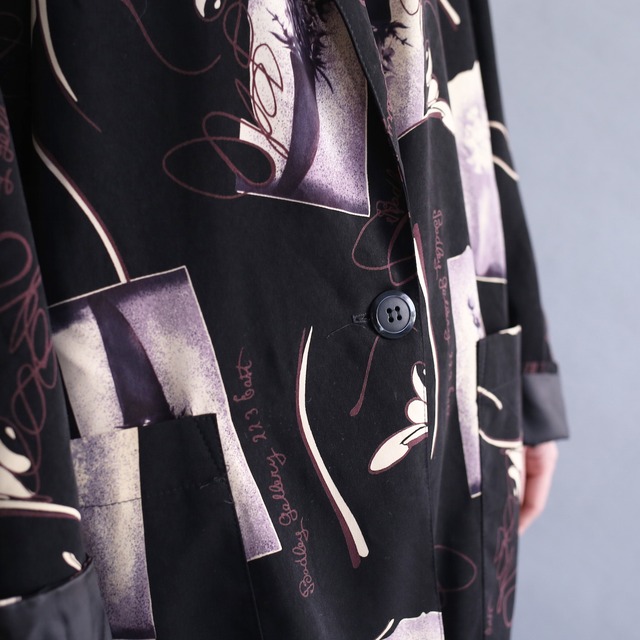 flower picture pattern 1b easy tailored jacket