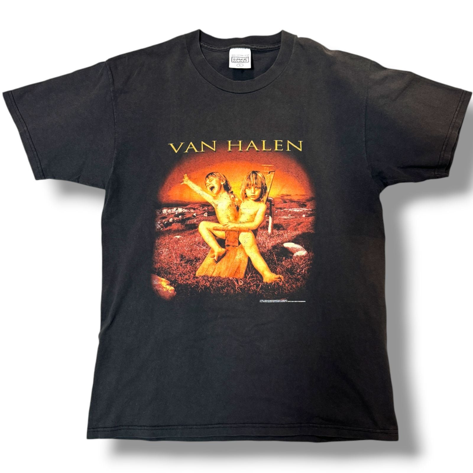 90s van halen バランス Tシャツ ヴァンヘイレン 90's VAN HALEN BALANCE Tour T-Shirt Made in USA 90年代