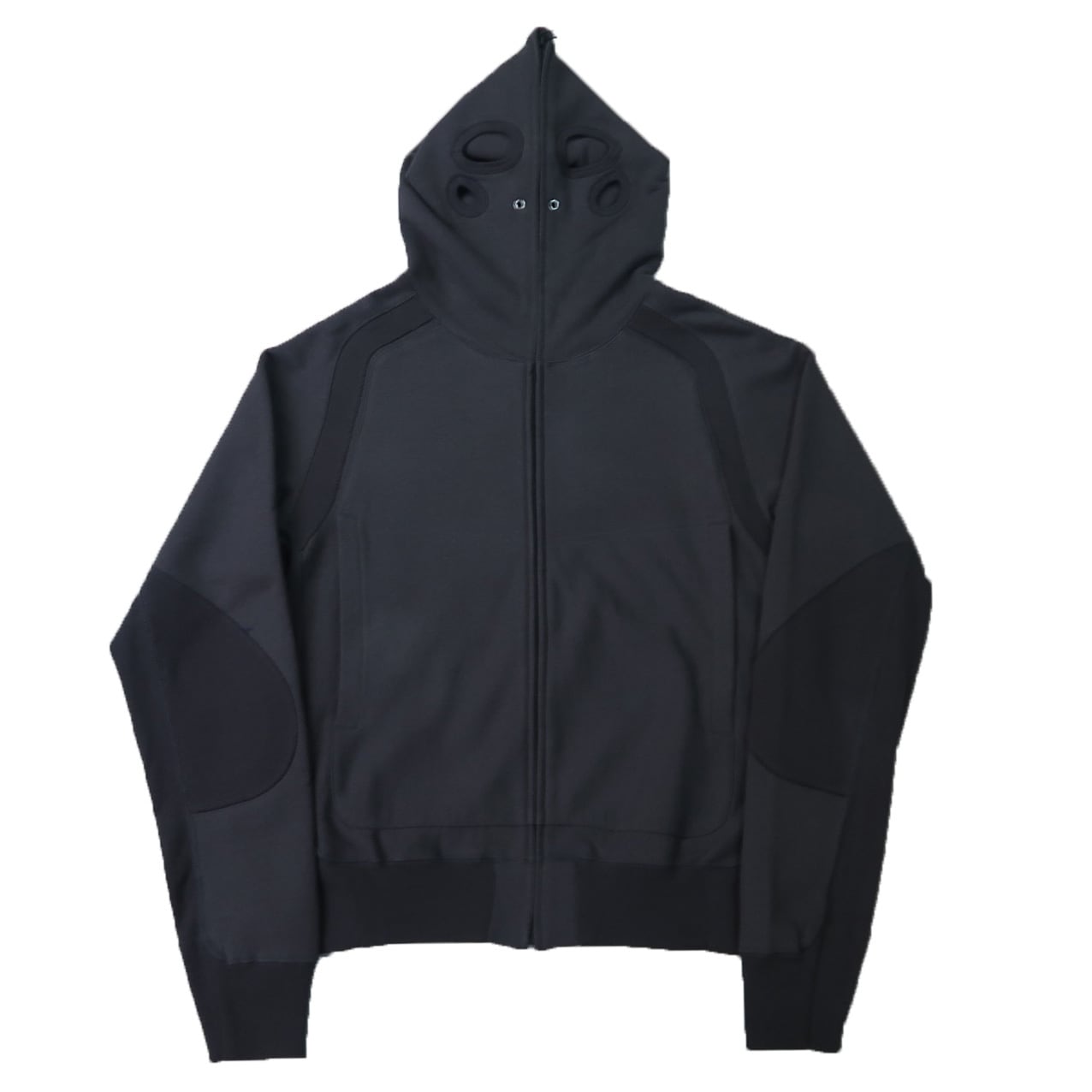 JIAN YE 23AW SOLID HOODIE (Charcoal)