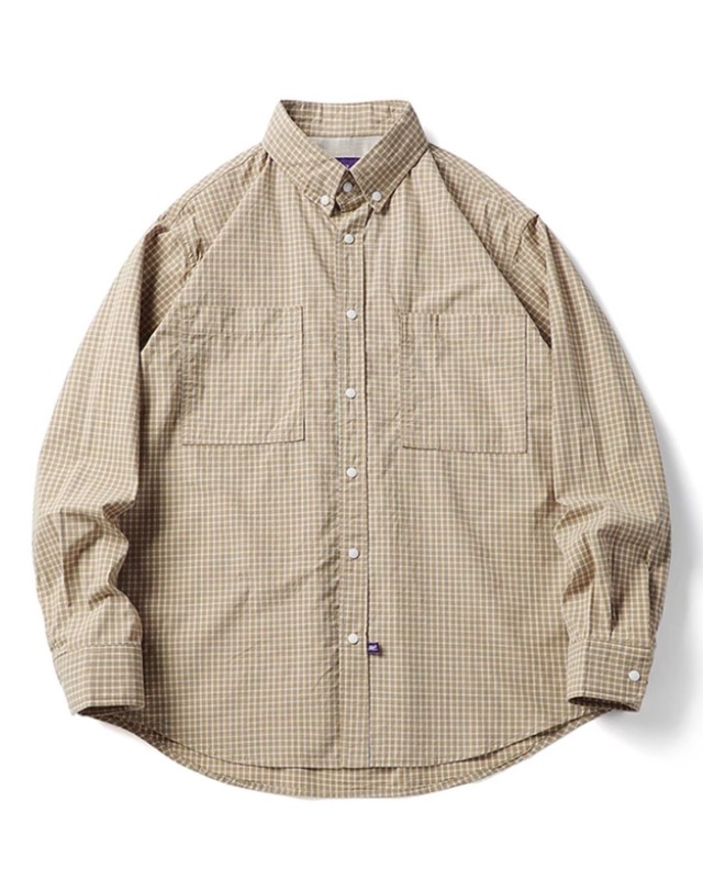 オールドチェックロングスリーブシャツ　S0131