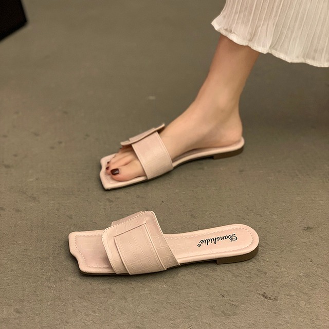 ミュールサマースタイルサンダル 靴 シューズ 夏物 ビーチ 部族の婦人靴87130056