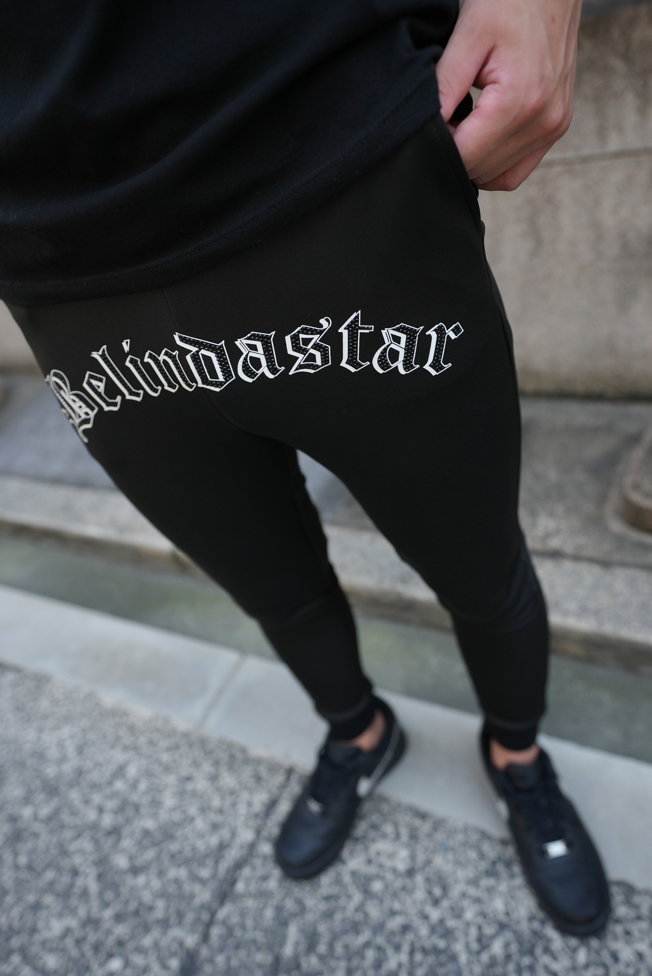 LUXURY STRETCH STONE PANTS【NSP24004】