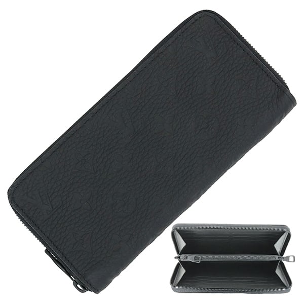 New LOUIS VUITTON ルイヴィトン ジッピーウォレット ホリゾンタル モノグラム トリヨン ノワール 長財布 新品