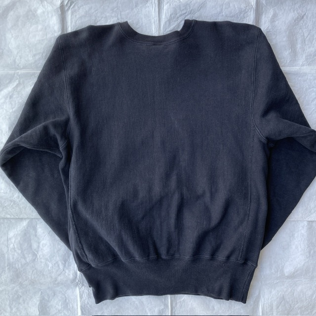 Champion リバースウィーブ スウェット 90s USA製 ブラック MOUNT ROSE 刺繍 ヴィンテージ古着 L 画像2