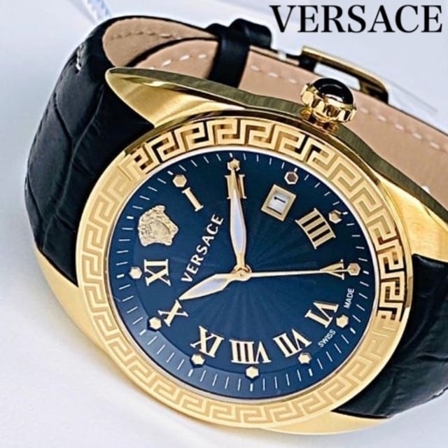 B品セール 【新品】定価14万 ヴェルサーチVERSACE メンズ男性 腕時計