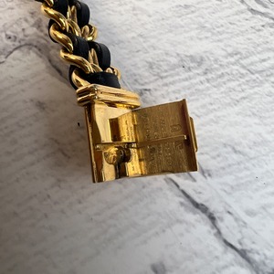 【最終処分SALE】CHANEL シャネル プルミエールLサイズ   時計 ゴールド A-9135