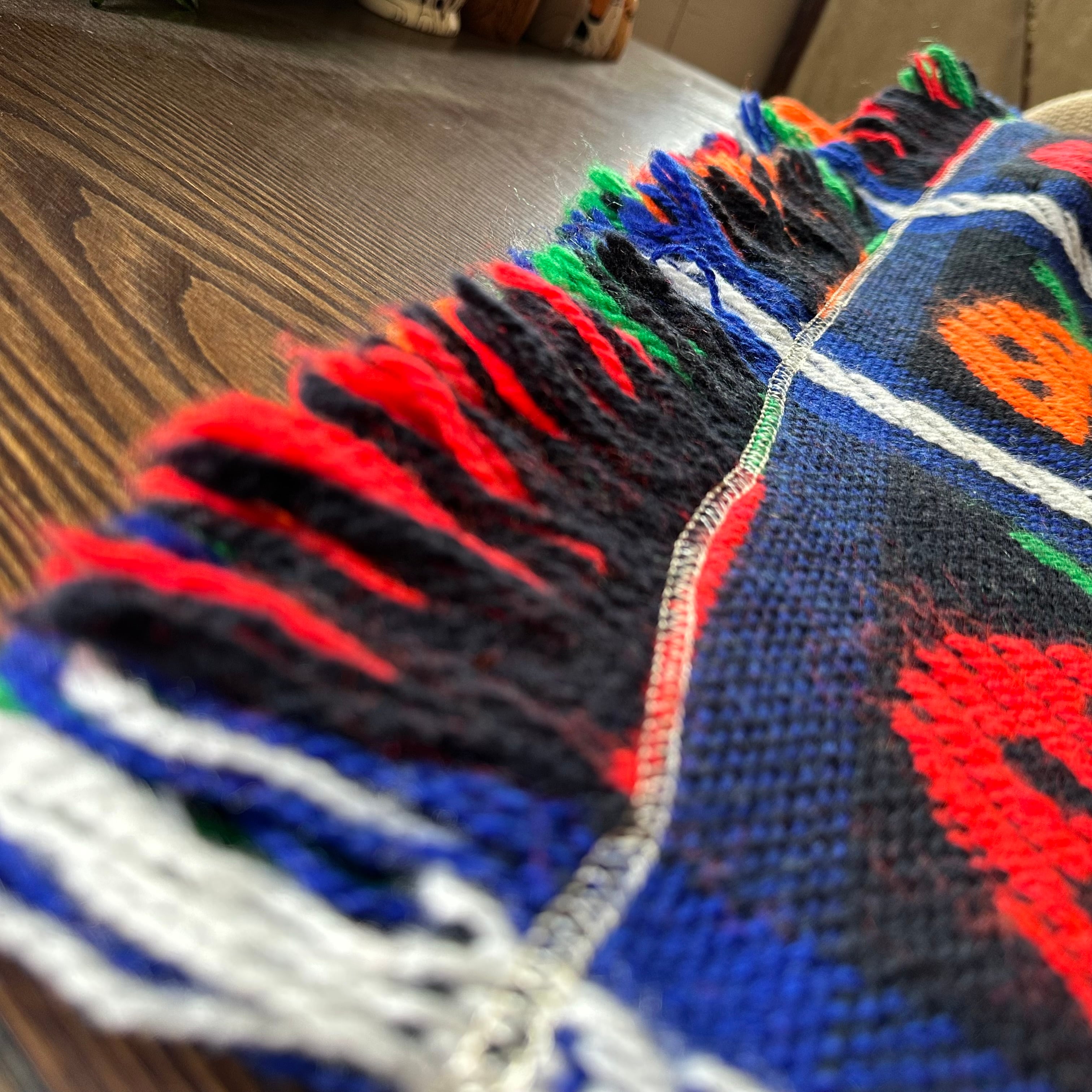 レトロ こたつカバー 180cm×180cm てんとう虫 マルチクロス 膝掛け