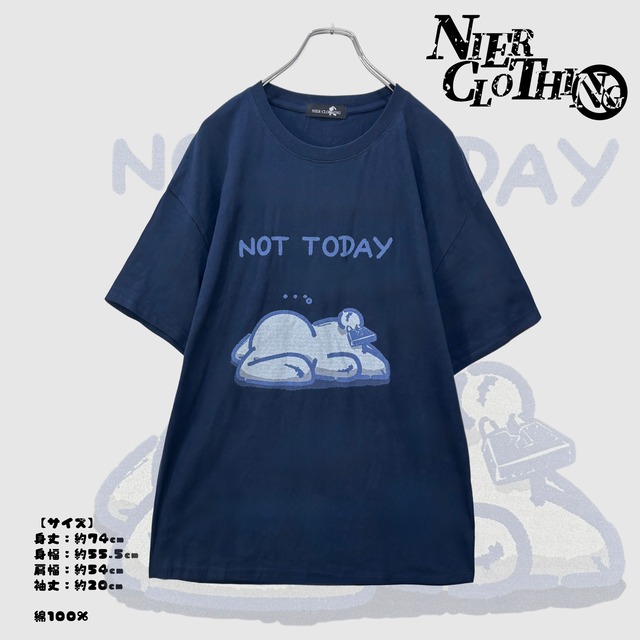 《月初早い者勝ちスーパーSALE》NOT TODAY CUTSEW【何もしない日】