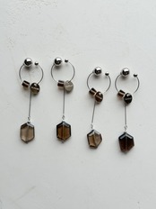 【限定】感動イヤーカフ/ brown × silver