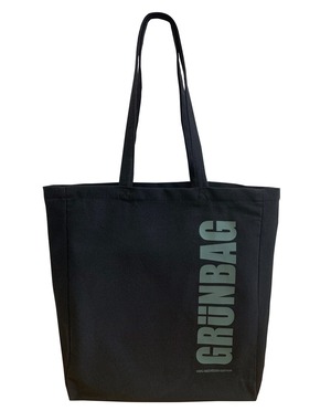 GR?NBAG Tote Black Gray　（グリュンバッグ トート ブラック グレイ）